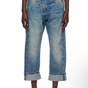 R13 Blue Crossover Jeans, size 27
